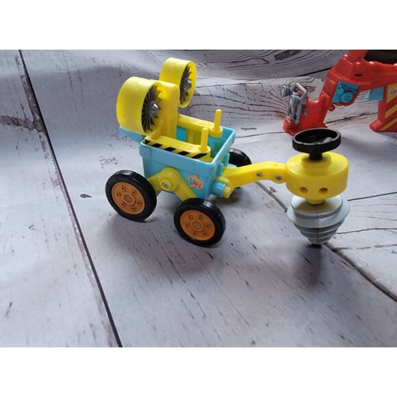 Vlad & Niki Crazy Fun Vehicle Dunebuggy Racer Helicopter Fire Truck Digger Toys - Picture 6 of 10